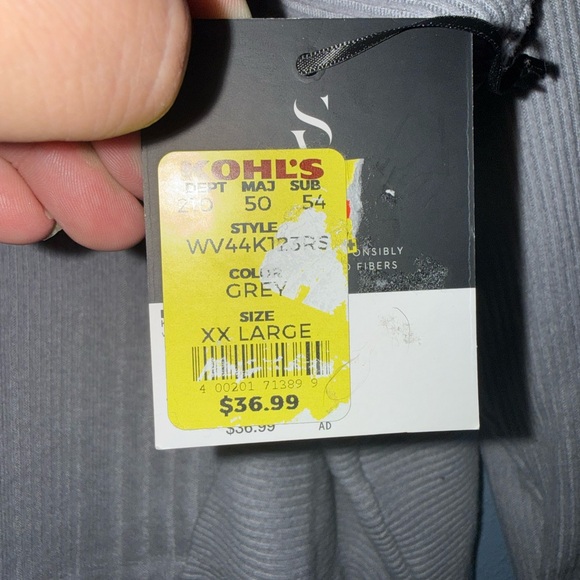 Simply Vera Vera Wang Ribbed Tan Sweater - Picture 6 of 6